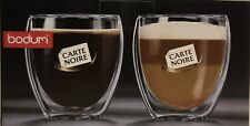 BODUM PAVINA 2 PCS GLASS DOUBLE WALL MEDIUM 12 0Z