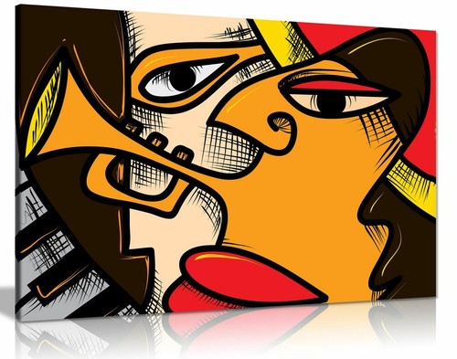 Abstract jazz art music cubism - music,