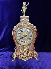 Antique French Boulle Mantle Clock