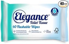 Toilet Tissue Flushable Wet