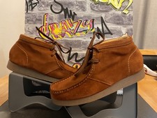 Firetrap Original Wallabee type Mens Shoes brown suede Uk 11 vgc ??moccasins