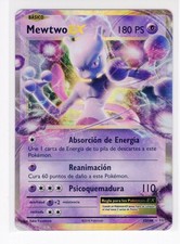 1x ~ESP~ SPANISH Evolutions Mewtwo EX 52/108 Pokemon Card (C1)