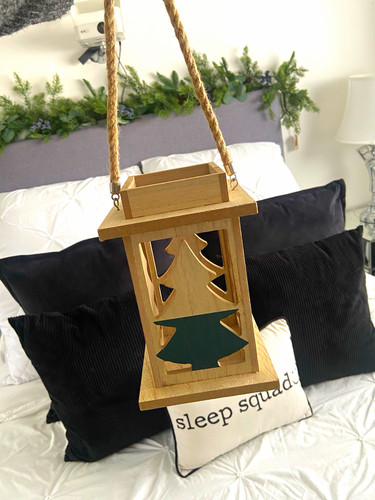 Hanging wooden christmas - hanging,