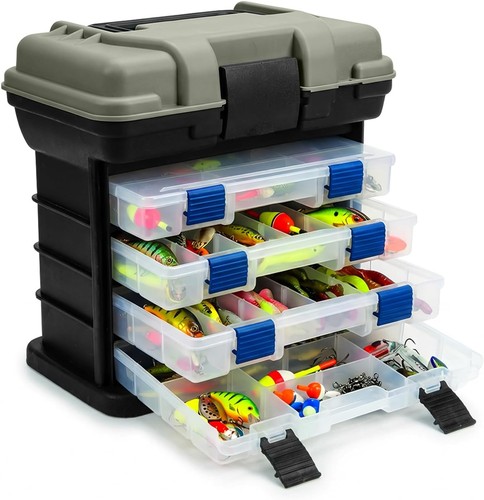 Grey four tier portable tool - portable,