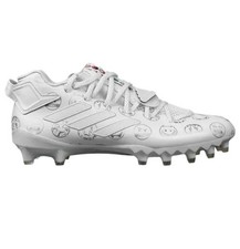 Adidas UK11.5 EU46 2/3 Freak 22 Big Mood American Football Cleats White GX7983