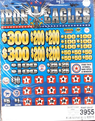 Pull tab tickets - tickets,