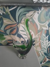 Vintage Hand-Blown Glass Bird