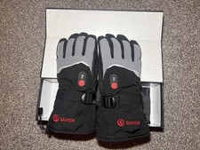 SAVIOR HEAT Heated Gloves for Men Women, Rechargeable Electric Heated Gloves 