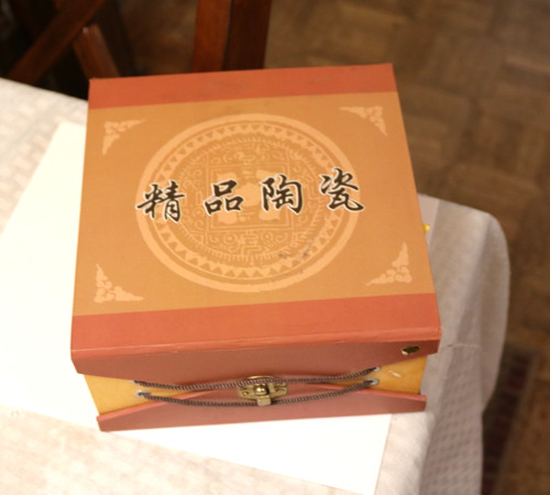 Piece ceramic tea set - tea, in