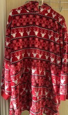 Christmas fleece hoodie