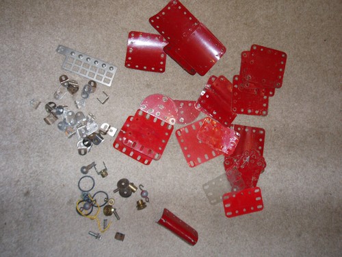 1950s meccano parts hooks - 1950s,