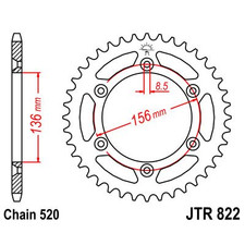 JT SPROCKETS RING