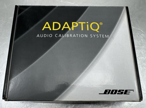 Bose adaptiq audio - audio, calibration