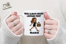 Personalised Funny Miss Wears