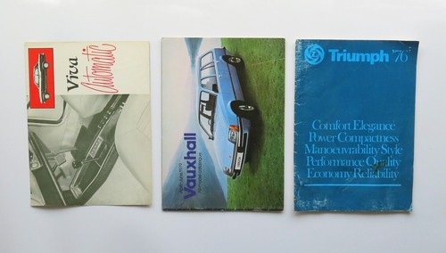 Classic car sales brochures - classic,