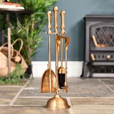 Traditional Antique Brass Four