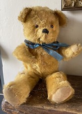 Vintage Straw Filled Teddy