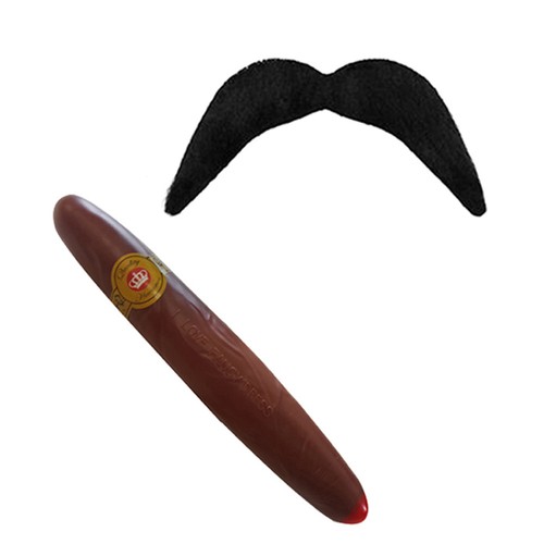 Jumbo fake cigar and mexican - cigar,