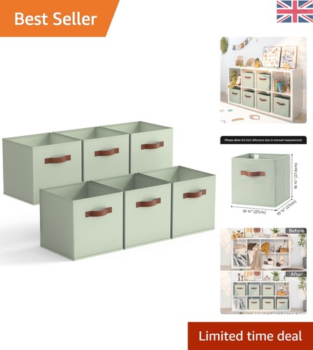 Sage green foldable storage - sage,