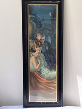 Antique framed gene pressure - antique,