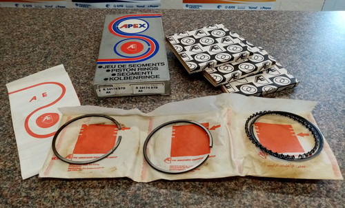 Piston rings set for - piston, audi