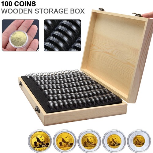 100pcs wood coins display - wood,