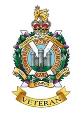 Kings Own Scottish Borderers KOSB Veteran Waterproof Vinyl Stickers Decal Army