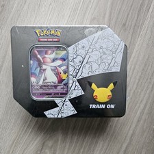 Pokémon Celebrations Dark Sylveon V Tin Sealed 25th Anniversary Box