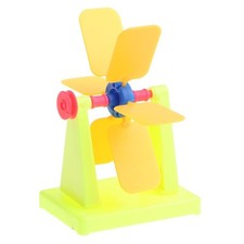 Kids Science Experiment Kit DIY Water Wheel Model Toy Gift for Boys Girls