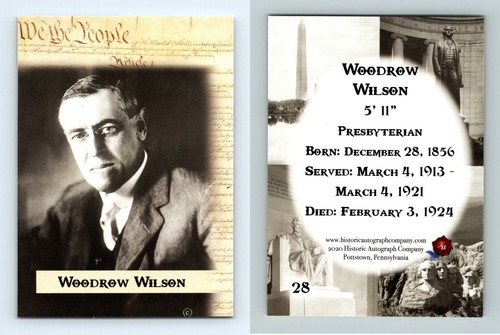 Woodrow wilson potus the - woodrow,