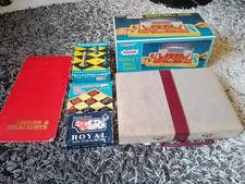 Old board games, poker, chess, draughtboards, cards, basketball, Backgammon