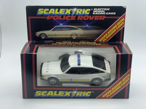 Scalextric 284 police rover - scalextric,