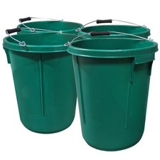 4x 25L 5 GALLON BLUE