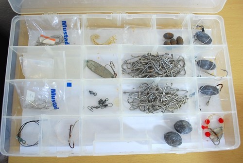 Tackle box lots - tackle, w/
