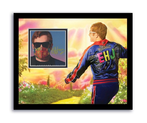 Elton john autographed signed - john,
