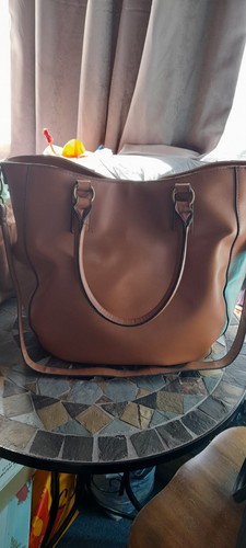 Primark brown bucket bag - primark,