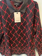 ladies mock shirt jumper