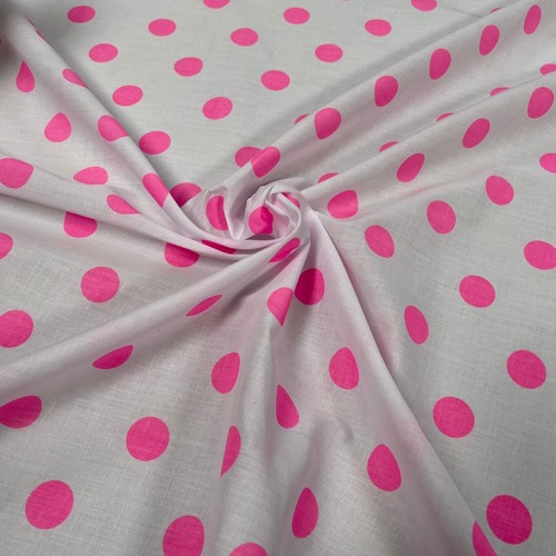 Polka dot polycotton 50 - dot,