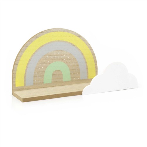 Rainbow cloud shelf kids - rainbow, |