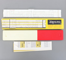 Vintage Aristo Junior Slide Rule No 0901 Made In Austria & Original Box