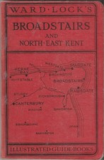 WARD LOCK RED GUIDE BOOK - BROADSTAIRS & NORTH-EAST KENT - 1950 - 11th edition