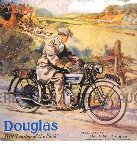 Douglas poster 1927 - douglas,