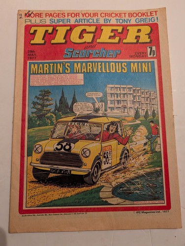Tiger and scorcher comic 28th - tiger,