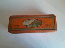 Vintage Crocheting Items Hooks. Tools Etc. Job Lot In A Cadbury Tin