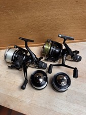 Pair of Shimano x Aero 6000 Baitrunners Carp Fishing Reels Barbel