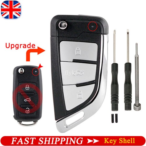 Button flip key fob - flip,
