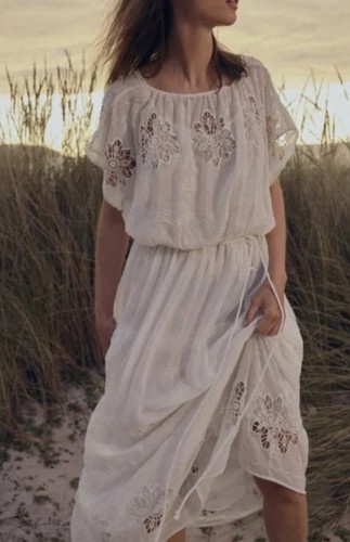 White lace zara dress - dress, is