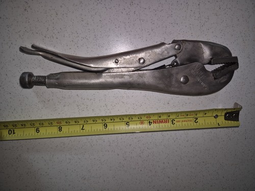 Vintage original mole grips - mole, 9"