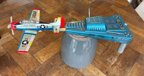 1960s vintage bandai tinplate - vintage,