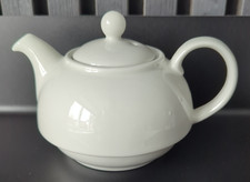 CHURCHILL ONE CUP TEAPOT WHITE BEVERAGE 12OZ 340ML KITCHEN CAFE BRAND NEW